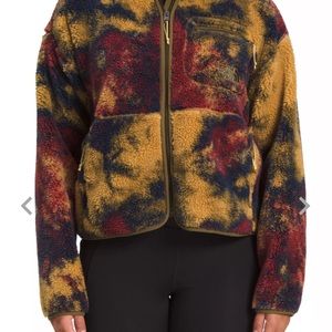 Brand new jacquard north face jacket